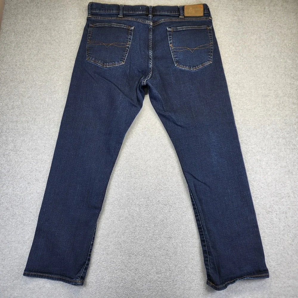 Polo‎ Ralph Lauren Jeans Mens 38x30 The Classic Fit Blue Denim Straight